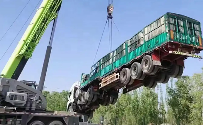 株洲道路脱困救援案例